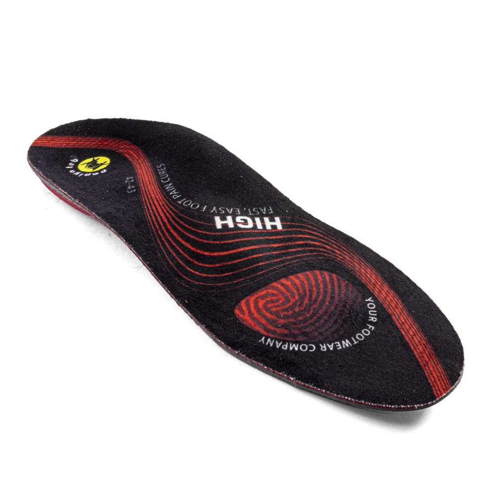 خرید آنلاین کفی طبی ورزشی پاپیا متناسب با قوس بلند پا(Sport High Arch) کد 04